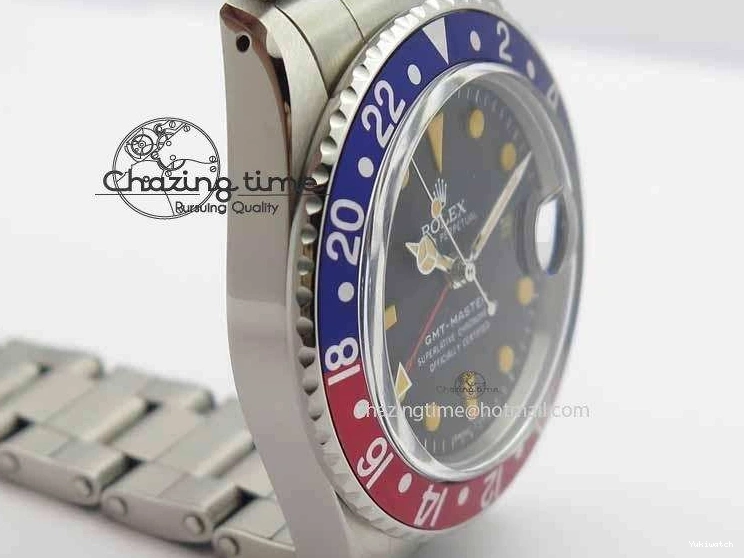 A1570 Red SS 1675 GMT-Master Bezel Best Edition BP Blue Vintage 0504